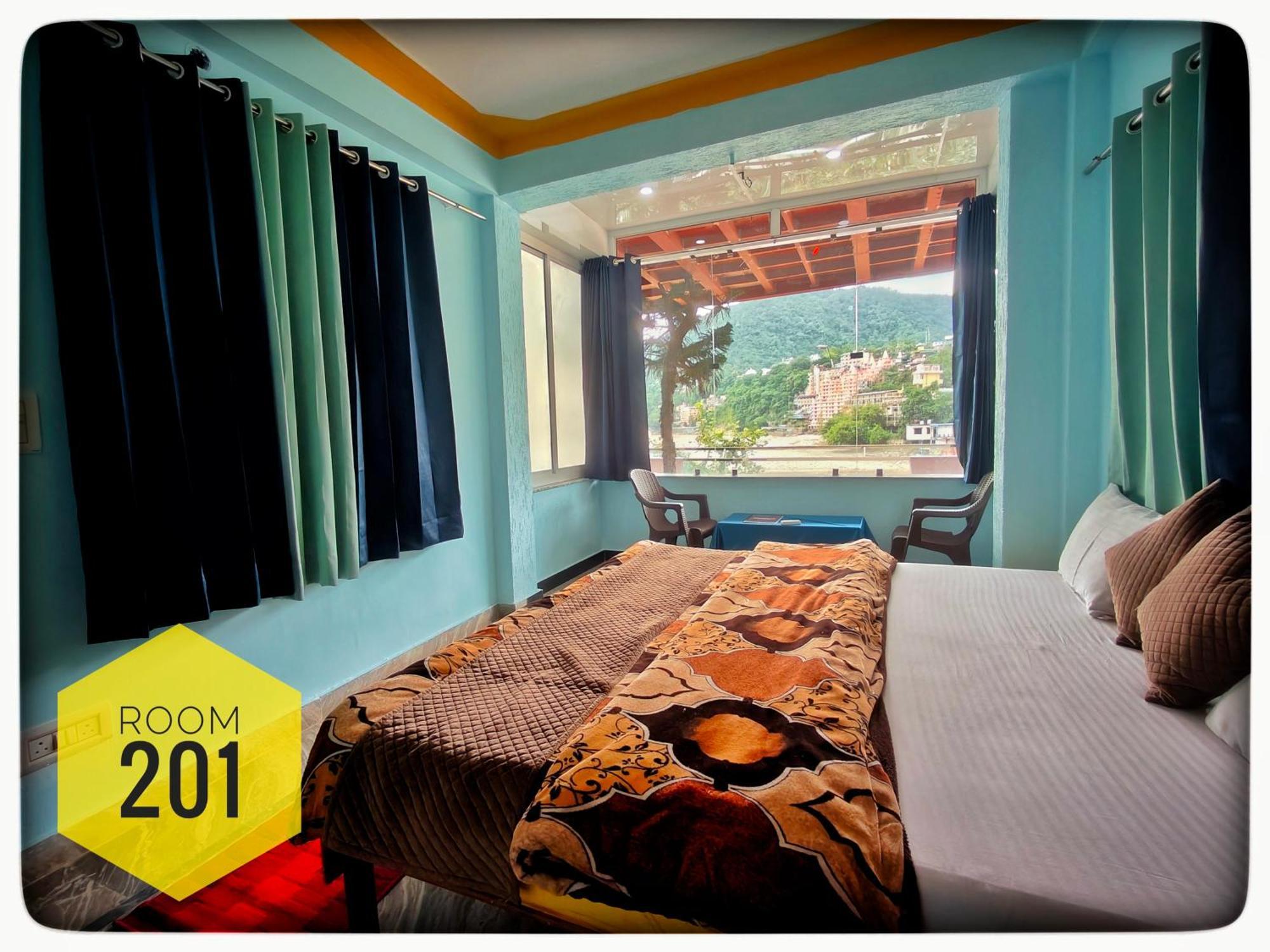 Shri Ganga View Guest House Rishīkesh Rum bild